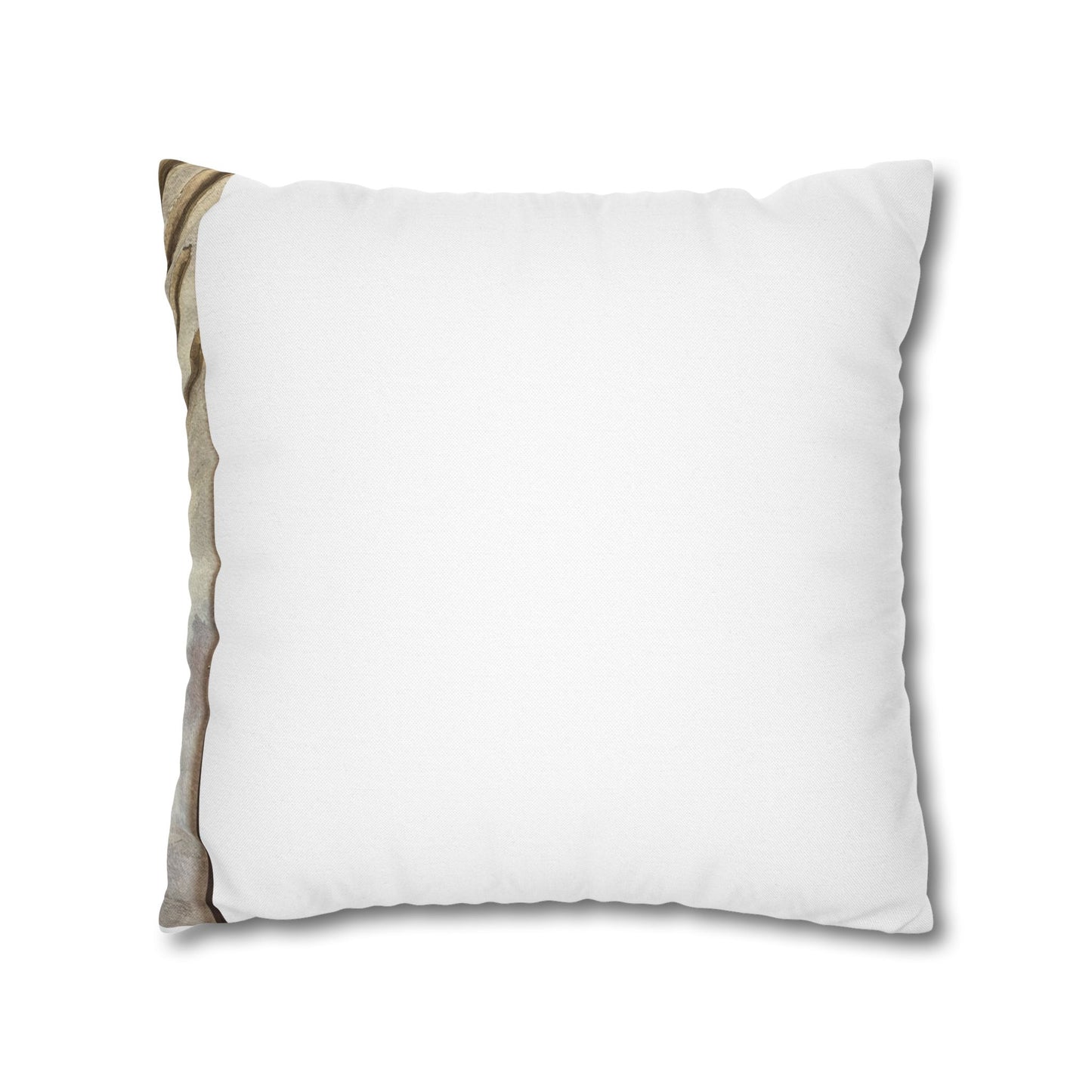 Spun Polyester Square Pillowcase