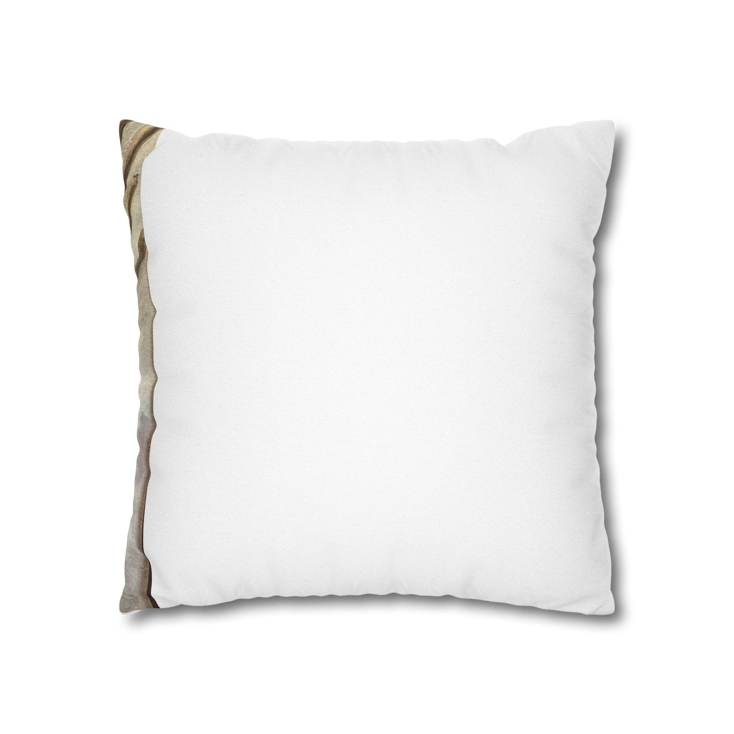 Spun Polyester Square Pillowcase