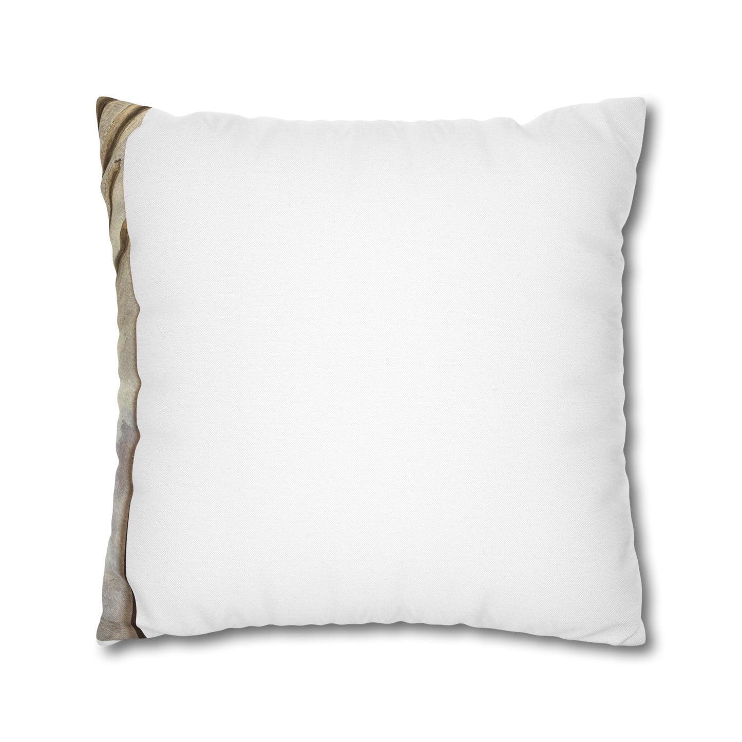 Spun Polyester Square Pillowcase